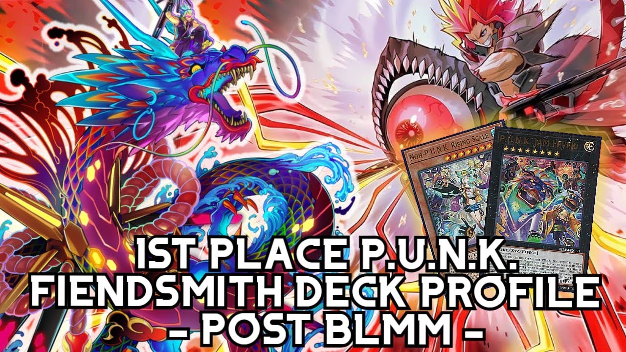 1st Place PUNK FIENDSMITH Deck Profile POST BLMM