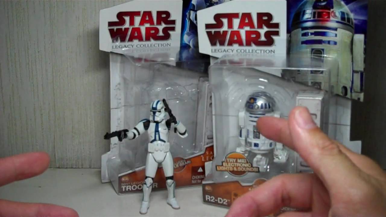 Star Wars Legacy Saga 501st Legion Trooper & R2-D2
