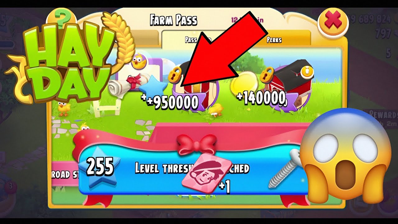 Hay Day - 2M XP & LEVEL UP 255!