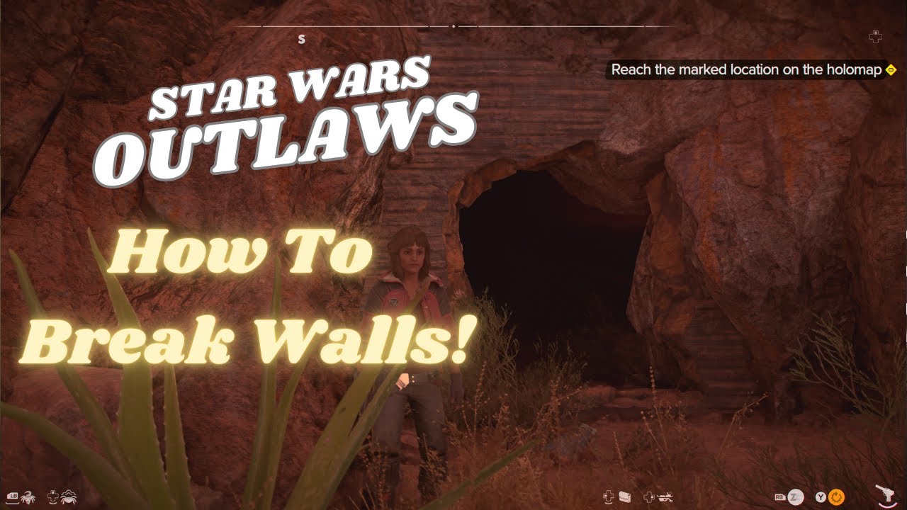 Star Wars Outlaws | How to Break Walls in Star Wars Outlaws