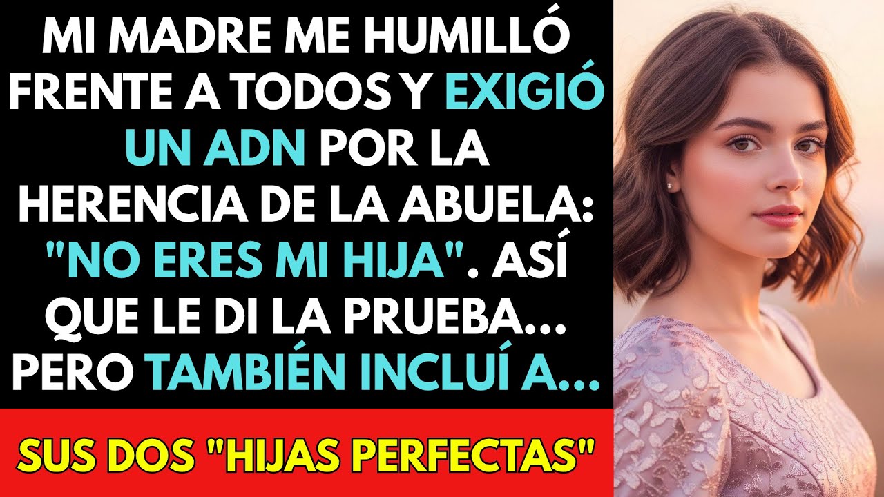 Mi Madre Me Humilló Y Exigió Un ADN Por La Herencia De La Abuela: “No Eres Mi Hija”,...