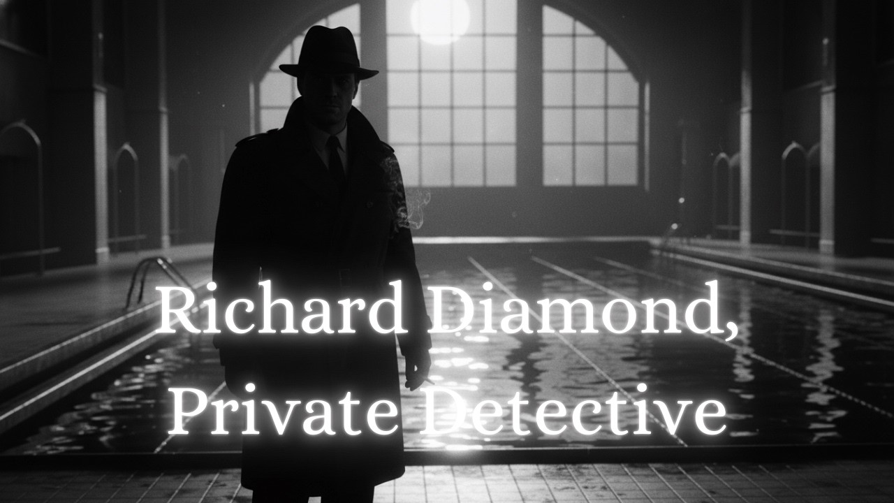 Richard Diamond, Private Detective  “Martin White Sees Dead Men”  Classic Radio Noir