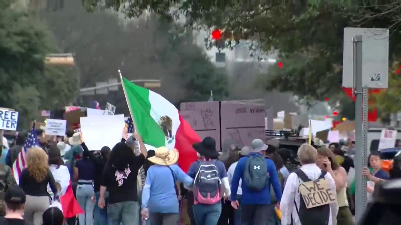 HAPPENING NOW: Reject Project 2025 Protest at TX Capitol