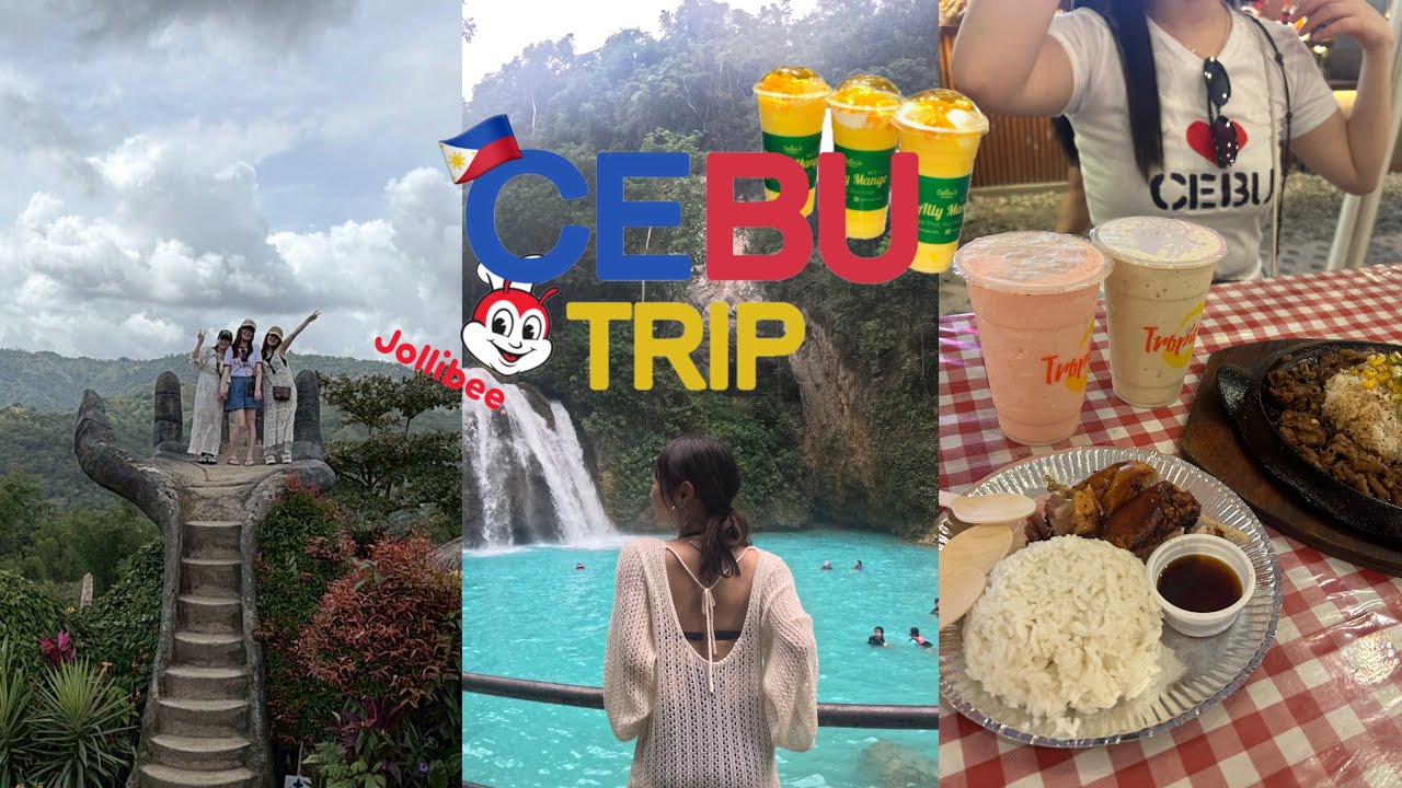 2泊3日セブ島旅行🇵🇭ジンベイザメに会いたい25歳女3人旅｜