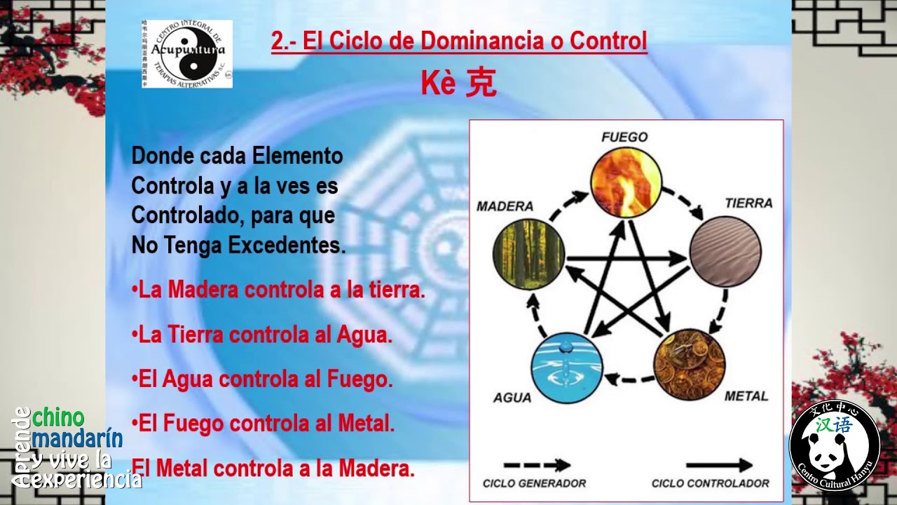 Centro Cultural Hanyu - La Teoría de los 5 Elementos - Medicina Tradicional China