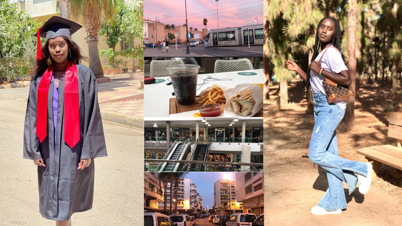 I finally graduated 🎓 after 4 years in Morocco & Rabat - Morocco Vlog 🇲🇦