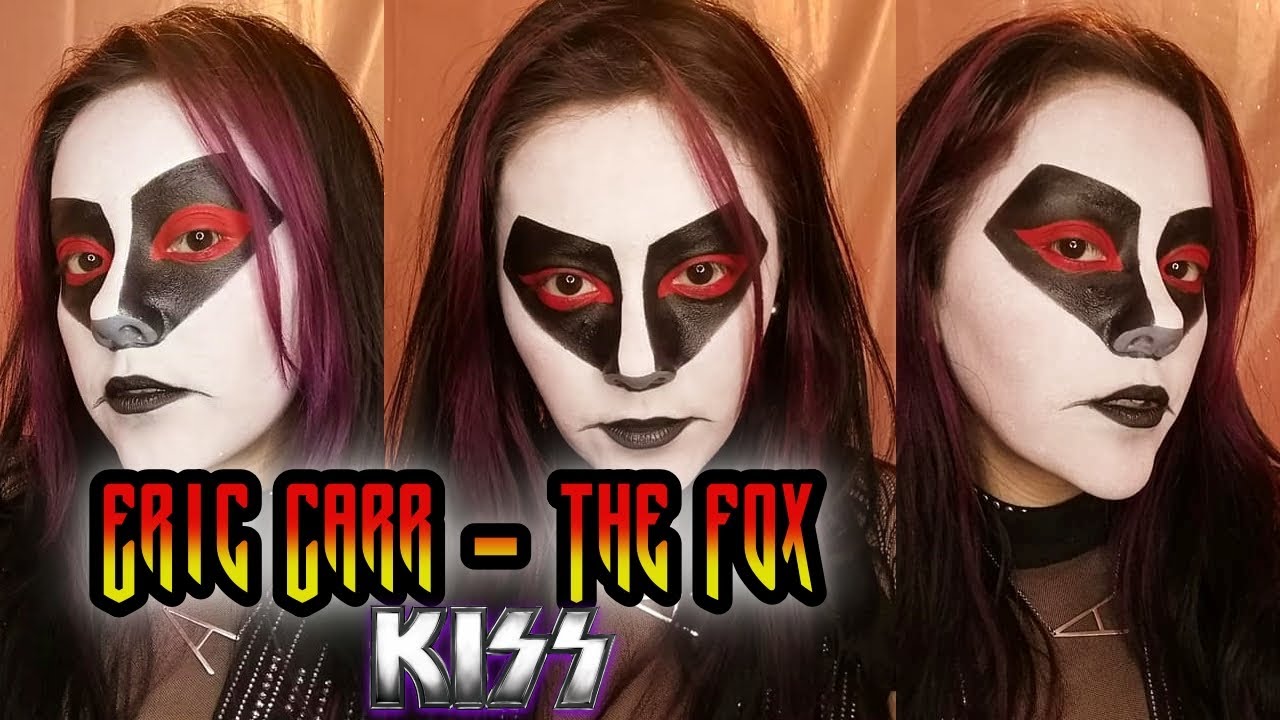 ERIC CARR THE FOX MAKEUP TUTORIAL - MAKEUP KISS - #KISSARMY #MAKEUPKISS KISS MAKEUP - THE FOX