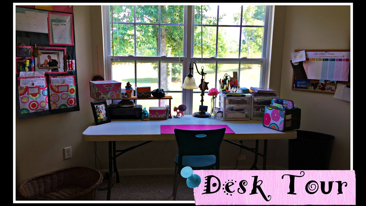 Home Management: Desk / Work Area Tour!