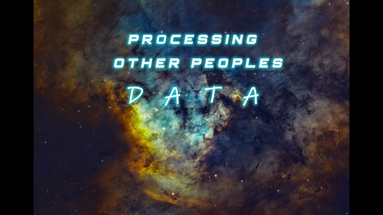 Processing Other Peoples Data NGC 7822 in SHO