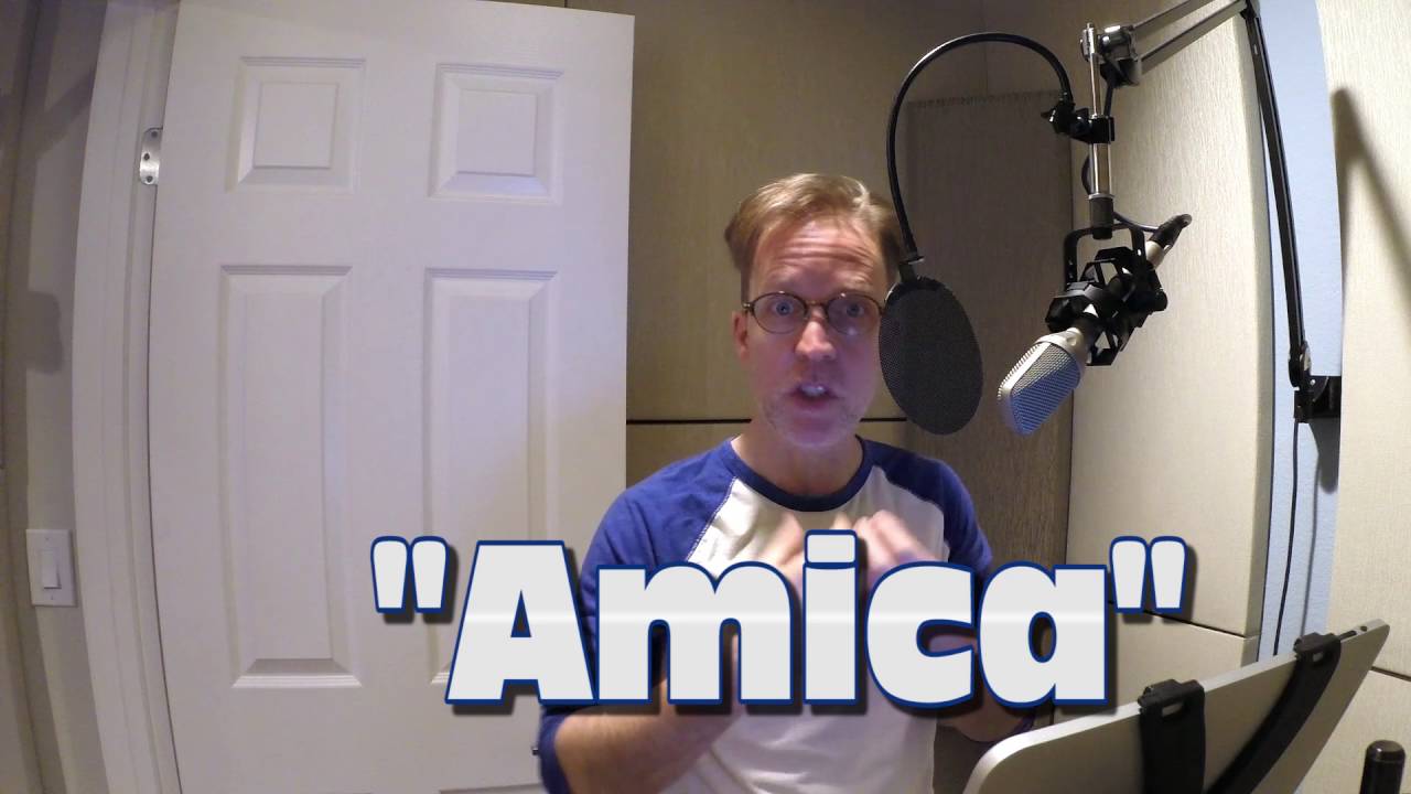 Day in the Life of a Voice-Actor: Amica Session - Part 1