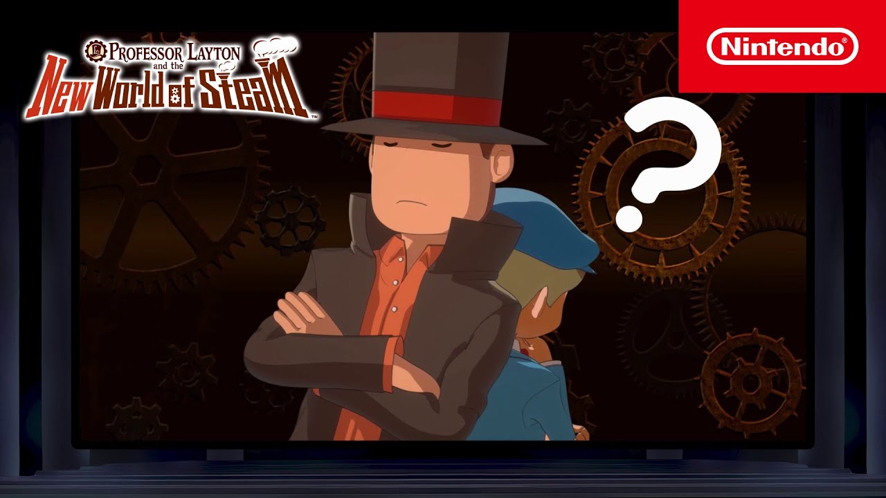 Professor Layton and the New World of Steam – Reveal trailer (Nintendo Switch)