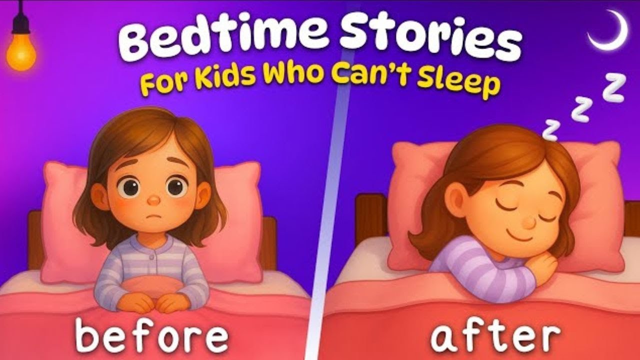 Bedtime Stories for Kids Who Can't Sleep😴 | Calm Nightime Sleep Story | Gentle Sleep Story | Age 3–5