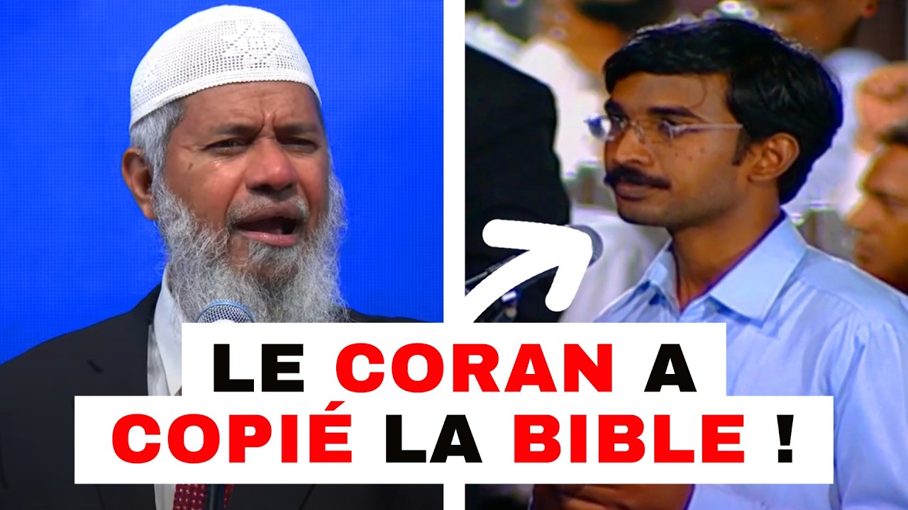 Ce chr&eacute;tien PROUVE que le CORAN est un COPI&Eacute; COLL&Eacute; de la BIBLE ?! - Zakir Naik en fran&ccedil;ais