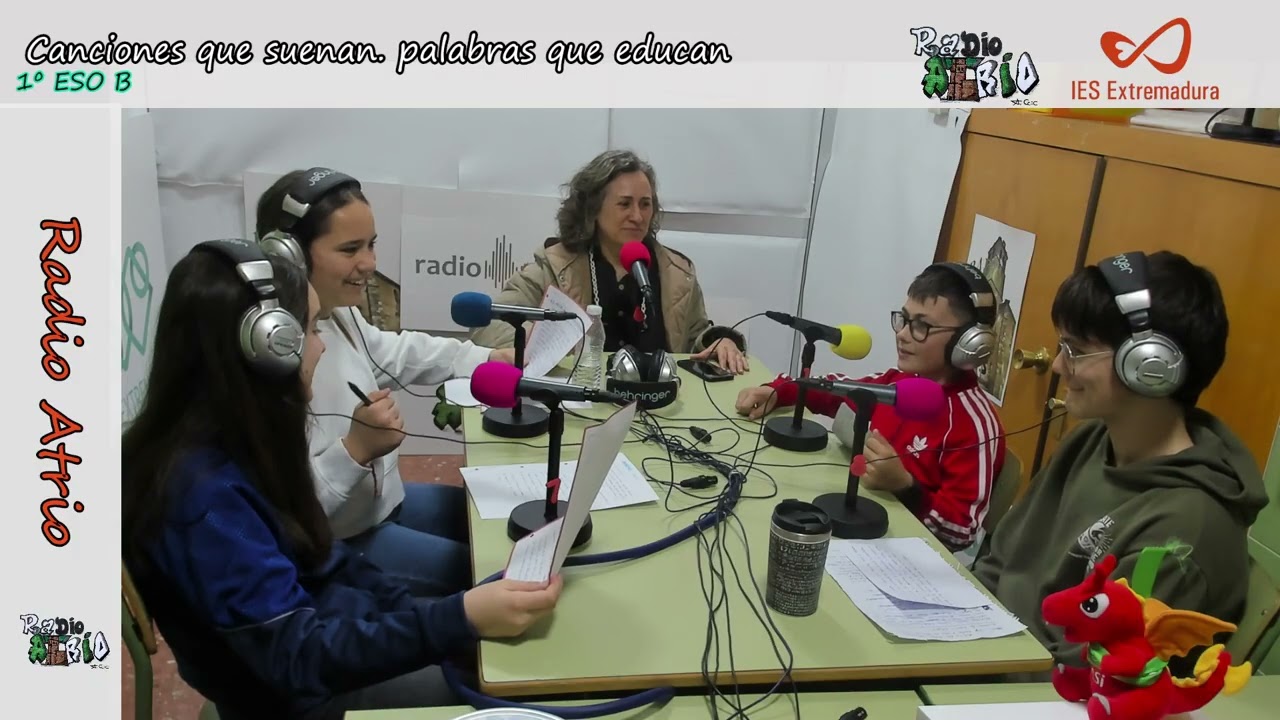 Canciones que suenan, palabras que educan, 1º  ESO B