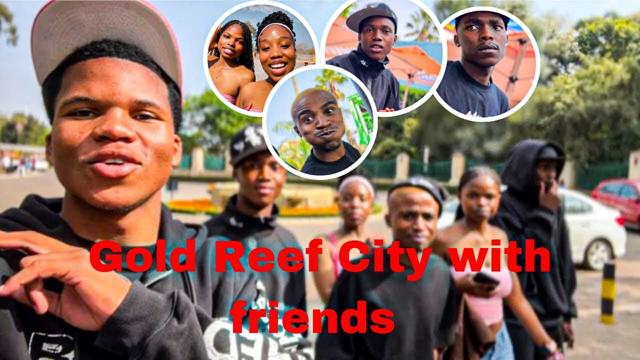 Gold Reef City vlog with my friends ❤️