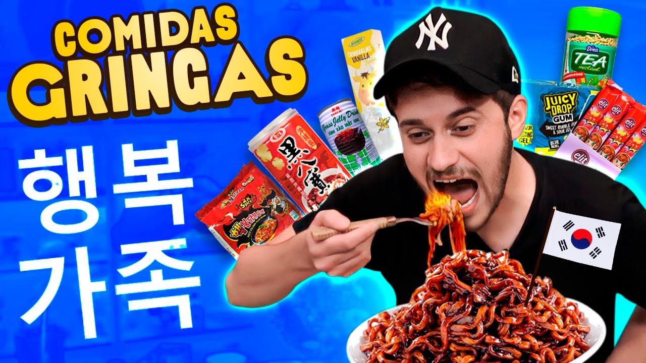 PROVANDO COMIDAS ESTRANGEIRAS SEM FRESCURA | Matheus Canella é Coisa Nossa