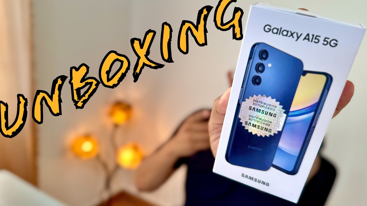 Samsung Galaxy A15 5G Unboxing // Un móvil que promete.