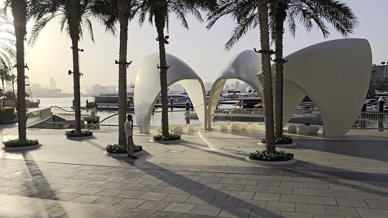 Dubai Creek Harbour | Walking Tour | 4K HDR | Dubai 2025