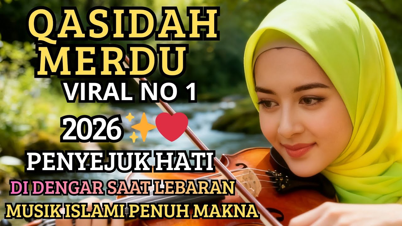 KOLEKSI TERM4H4LL QOSIDAH MERDUUU ✨️ MUSIK ISLAMI PENUH MAKNA ❤️ PALING ADEM DI DENGAR SAAT LEBARAAN