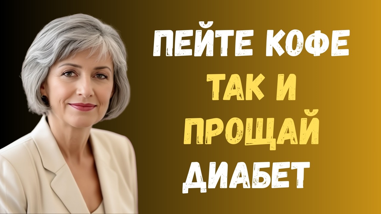 Пожилые люди, пейте кофе вот так! Уровень сахара в крови снизится сам по себе: 5 правил от врача.