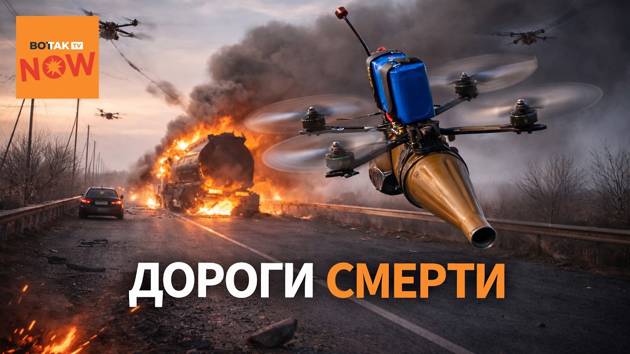 Ад на трассе Покровск — Павлоград: Дроны атакуют всё, что движется