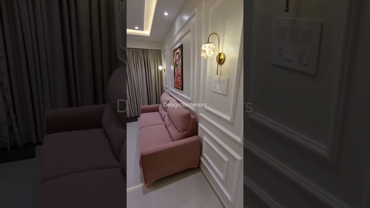 3bhk Interior at pune. Modern Interior Design