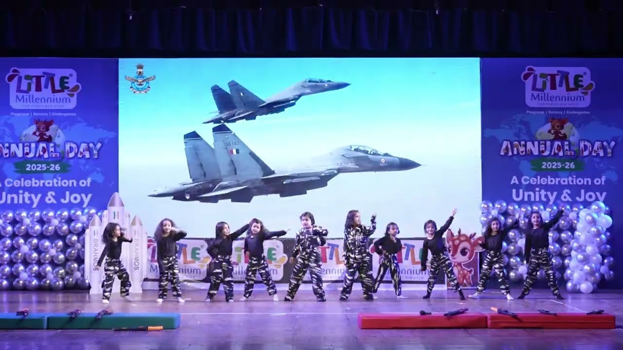 🌸 KG-2 Special Act: Operation Sindoor | Little Millennium Mahalaxmi Nagar |Annual function 2025-26 🌸