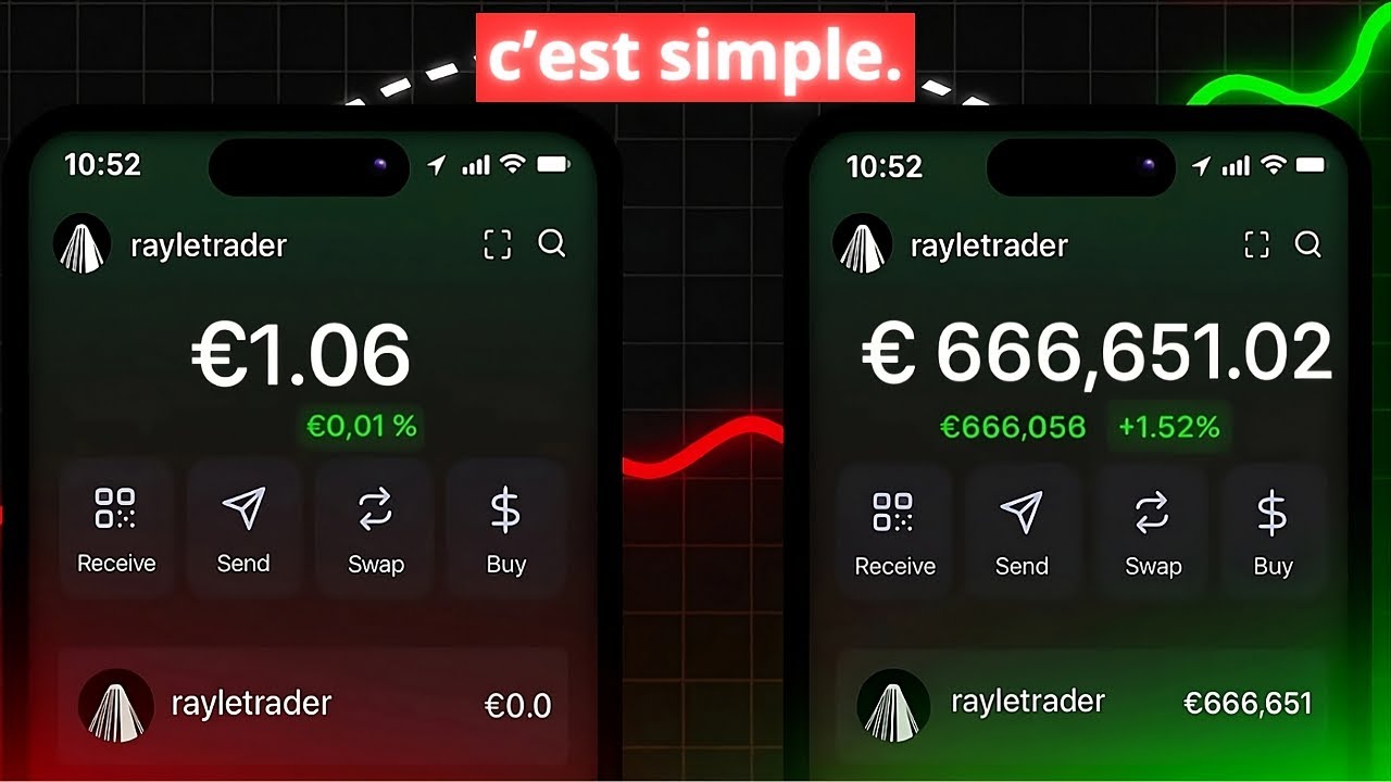 Comment TRANSFORMER 1&euro; en MILLIERS D'EUROS en Tradant les MEMECOINS (GUIDE COMPLET)