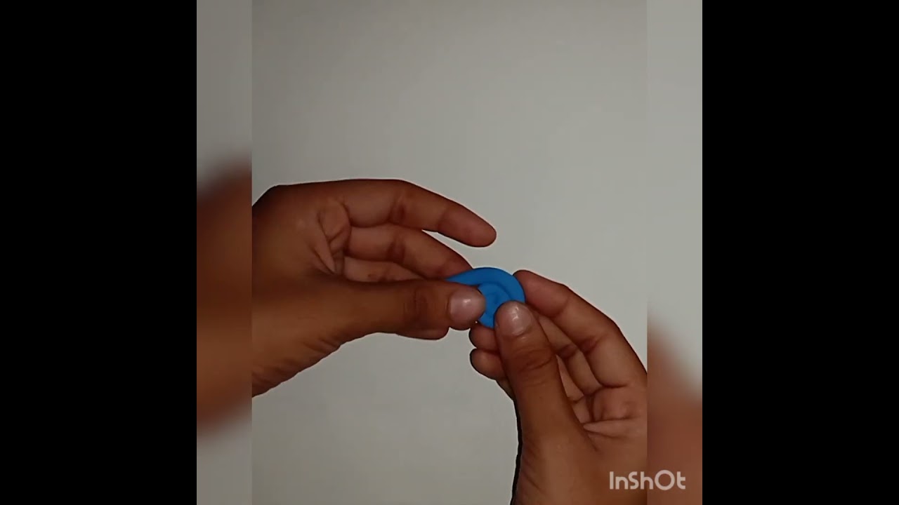 🥰😍blue clay diy letter s #diy@beautifulartandcraft1603