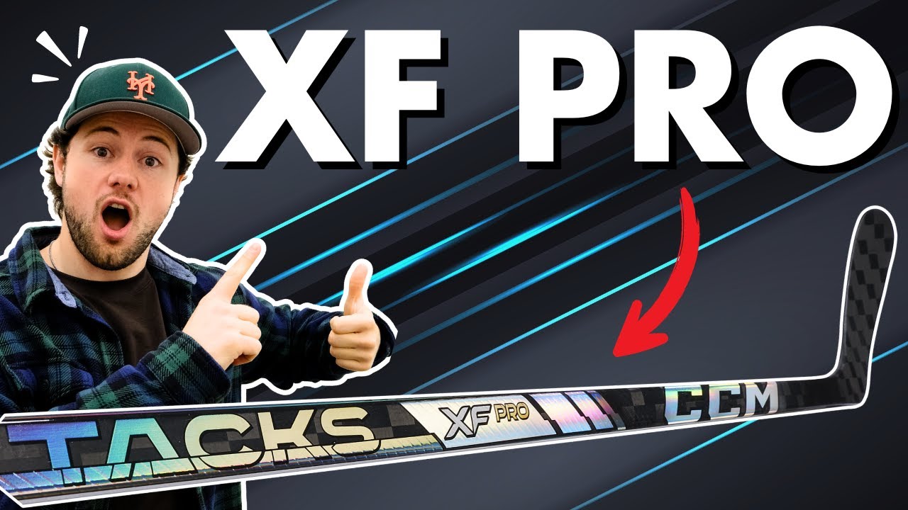 Самая МОЩНАЯ хоккейная клюшка CCM!!! (Обзор клюшки CCM Tacks XF Pro)