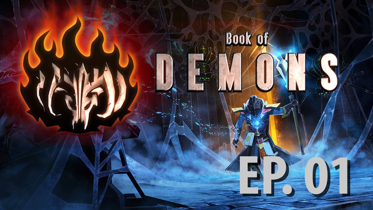 BOOK OF DEMONS | Origami Dungeon Crawl | Ep 1 | Let's Play Book of Demons!