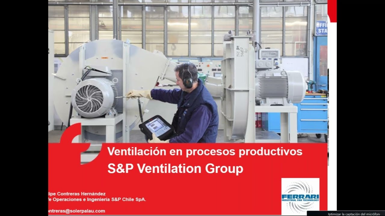 VENTILACION EN PROCESOS PRODUCTIVOS S&P