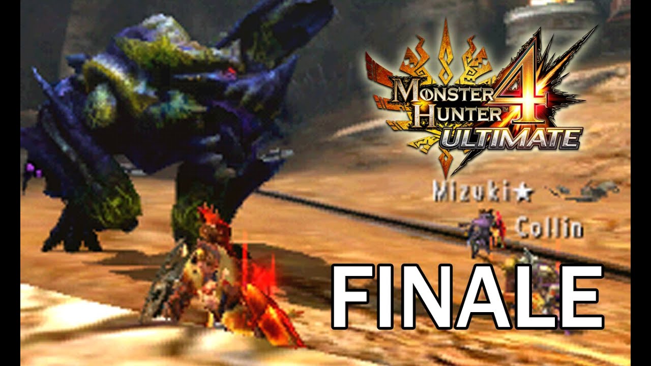 Monster Hunter 4 Ultimate Walkthrough FINALE - Monster Hunter!