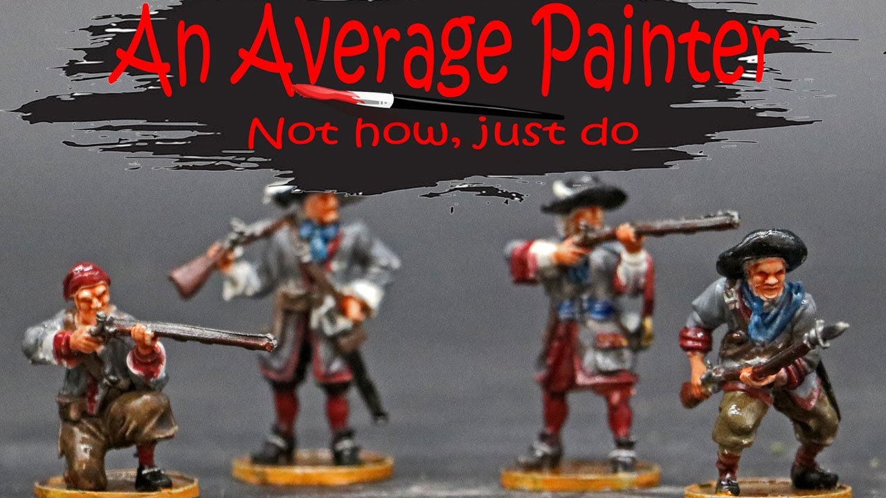 TIMELAPSE - Painting  Milices Des Caraibes From Blood & Plunder