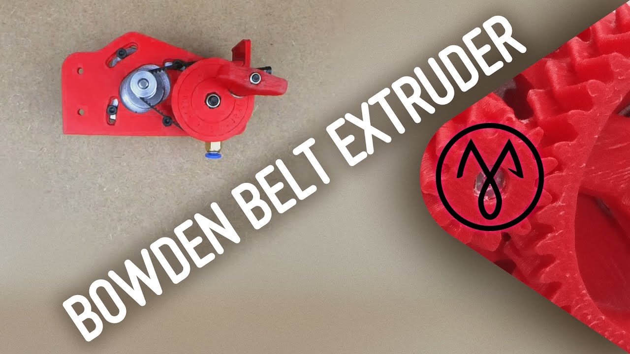 J-Max's Bowden Belt Extruder (feeder) presentation