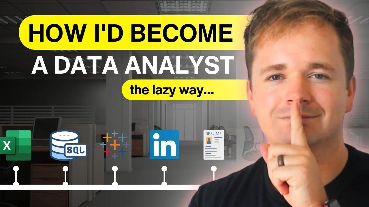 How I Would Become a Data Analyst In 2026 (if I had to start over again)