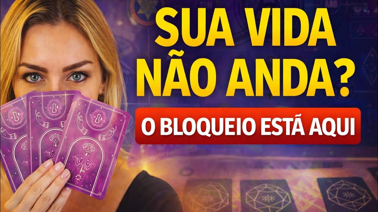 Por que sua vida não anda mesmo você tentando de tudo? (Tarot revela o bloqueio)