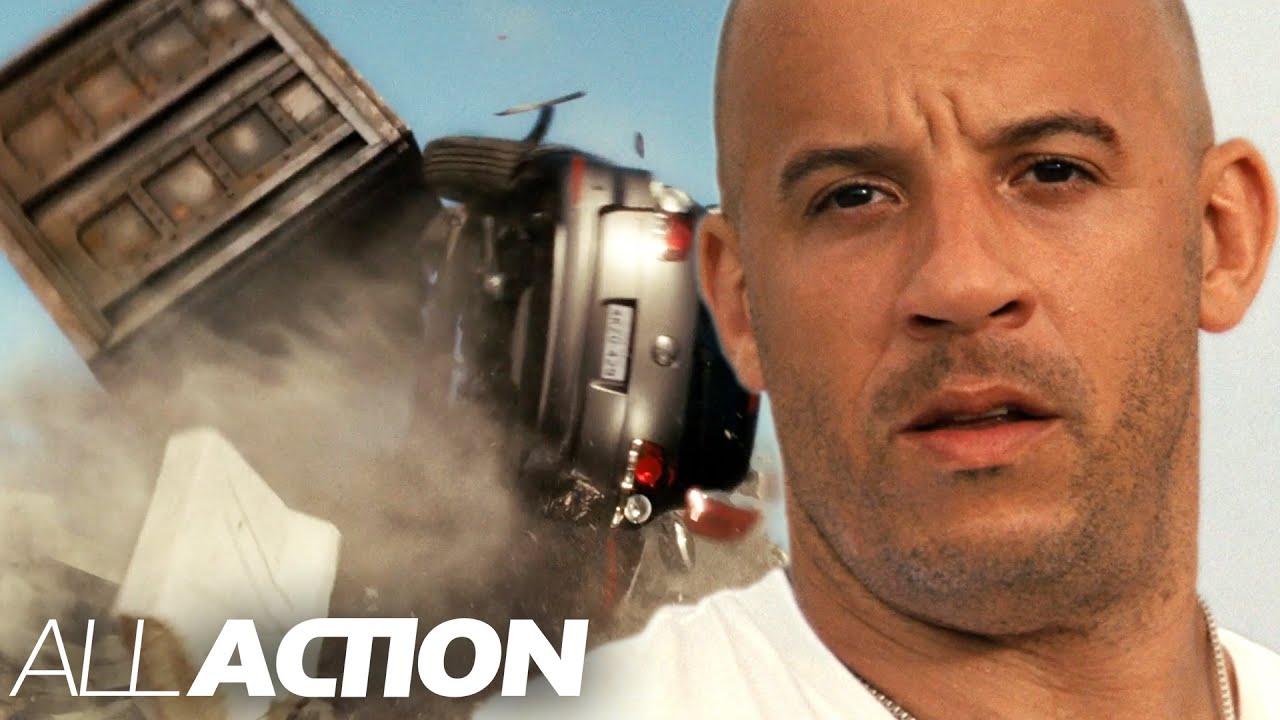 Final Bridge Showdown (Vault Chase) | Fast Five | All Action