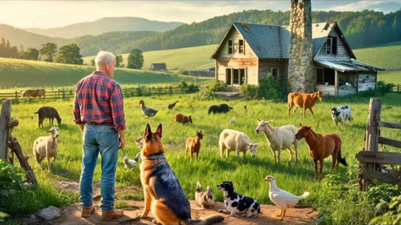 Elderly Widowed Dad Came Back to Old Farm After 50 Years — What His Dog Uncovered Changed Everyt