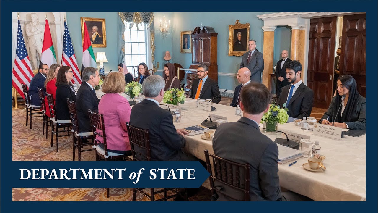 Secretary Blinken meets with UAE Foreign Minister Abdullah bin Zayed Al Nahyan