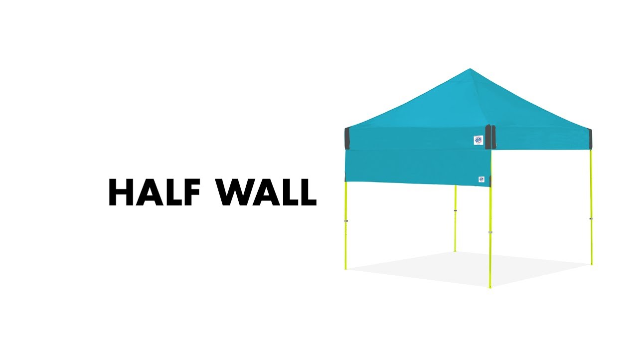 E-Z UP&reg; Half Wall - Extra shade for canopy tents