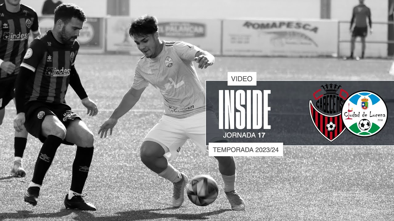 INSIDE | Seguir..., seguir... y seguir... vamos 𝐋𝐔𝐂𝐄𝐍𝐀...!! 😉💙: CD Cabecense 0-1 Ciudad de Lucena