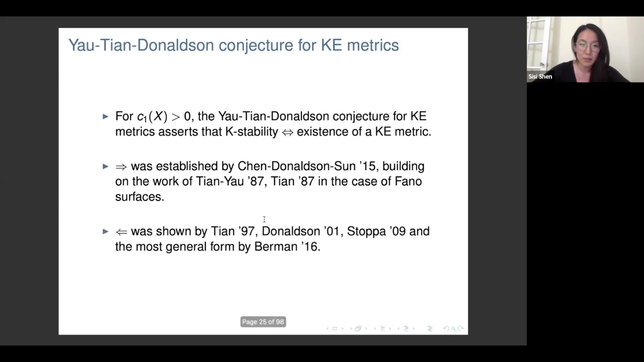Metrics of constant Chern scalar curvature - Xi Sisi Shen