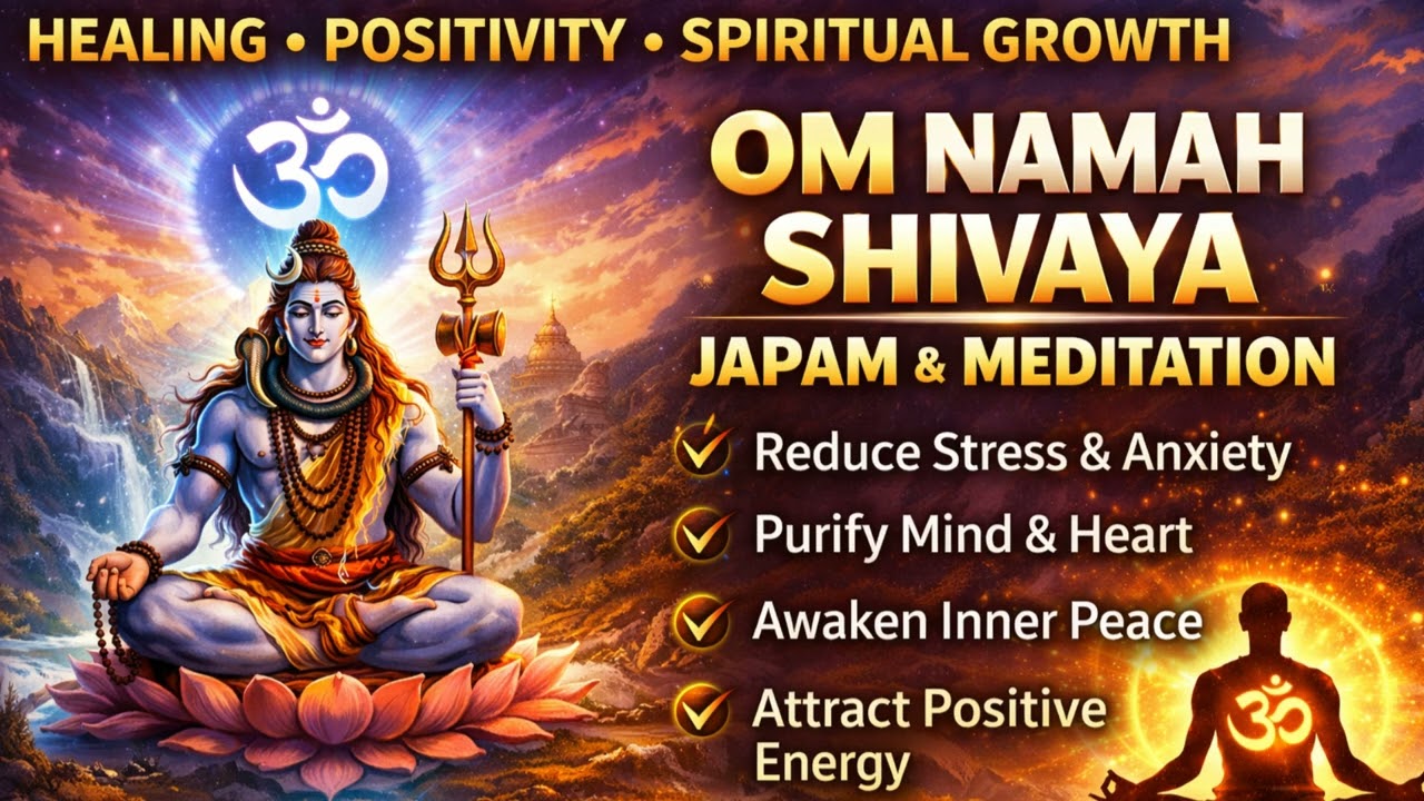 Om namaha shivaya duni 108 times shiva panchakshari for positive energy 