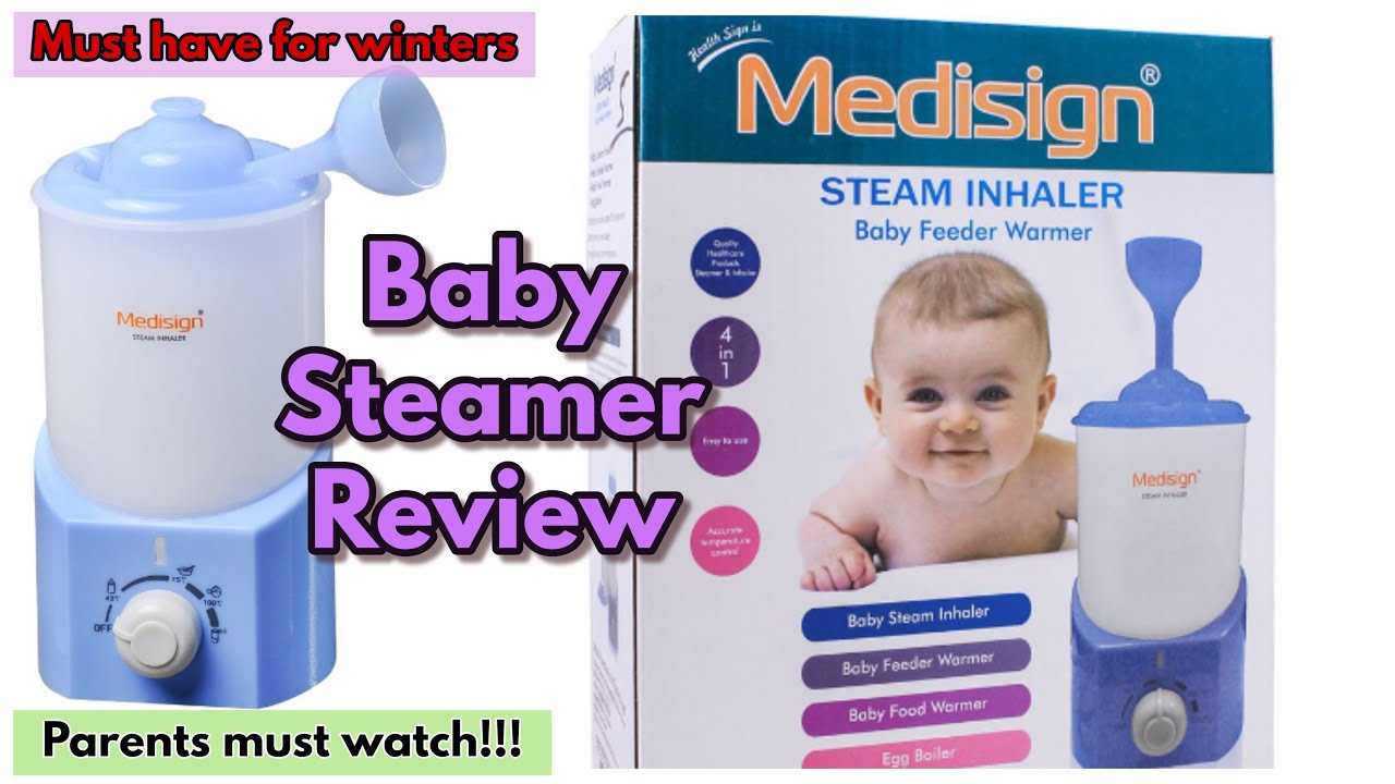 #Review of my Medisign Steam Inhaler | Must have for kids | Winters must have | Steamer for kids