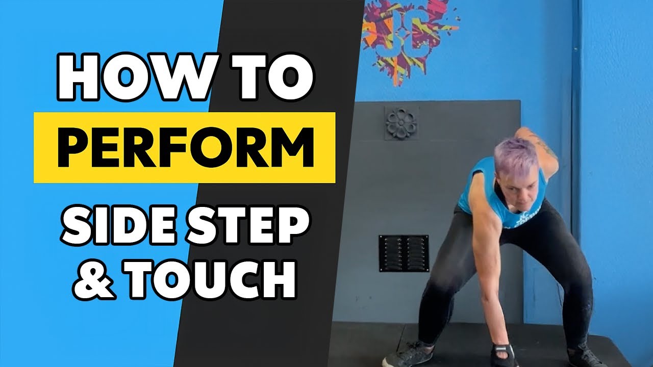 ▶️ Side Step & Touch – Low Impact Cardio – Silent Demo