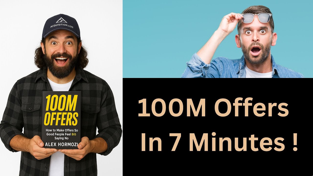100M Offers Book Explained | Alex Hormozi | Book Summary | Grandslam Offer | Offer | Sales | Book |