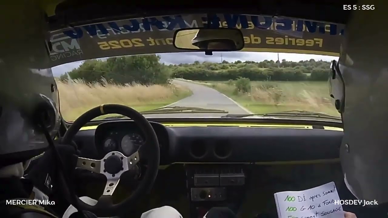 B-Short Solre-Saint-Géry 2025 / Mercier M. - Hosdey J. / ES 5 SSG / Opel Kadett GT/E 1979
