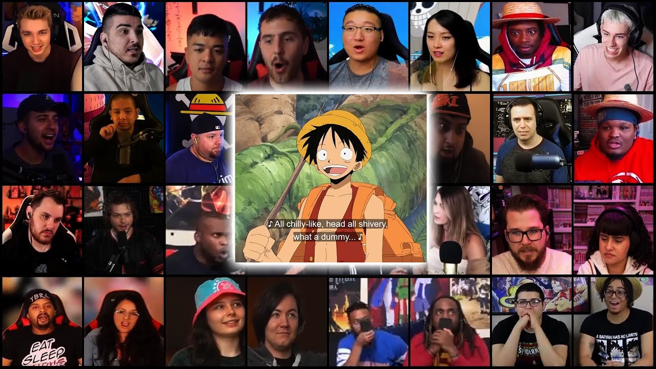 [Ep.169] Luffy Sings a song on Skypeia | ONE PIECE Reaction Mashup