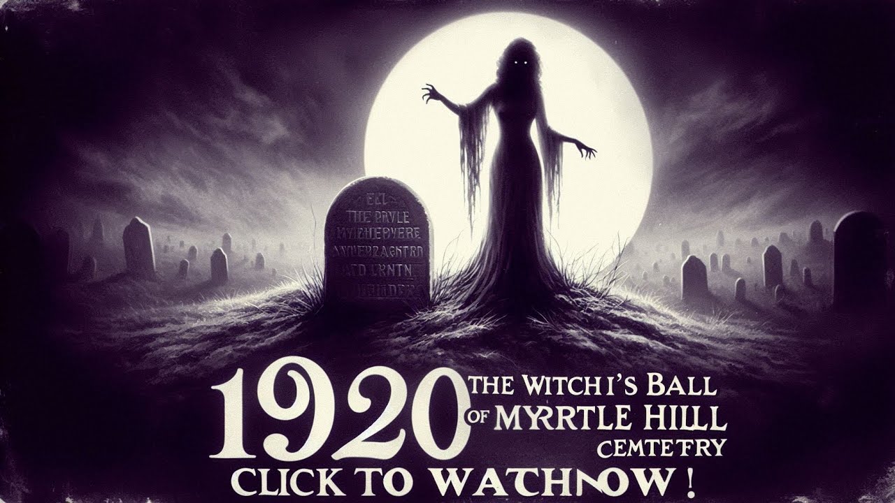 The Witch's Ball Of Myrtle Hill Cemetery 1920|English Horror Story |AI HORROR STORIES |